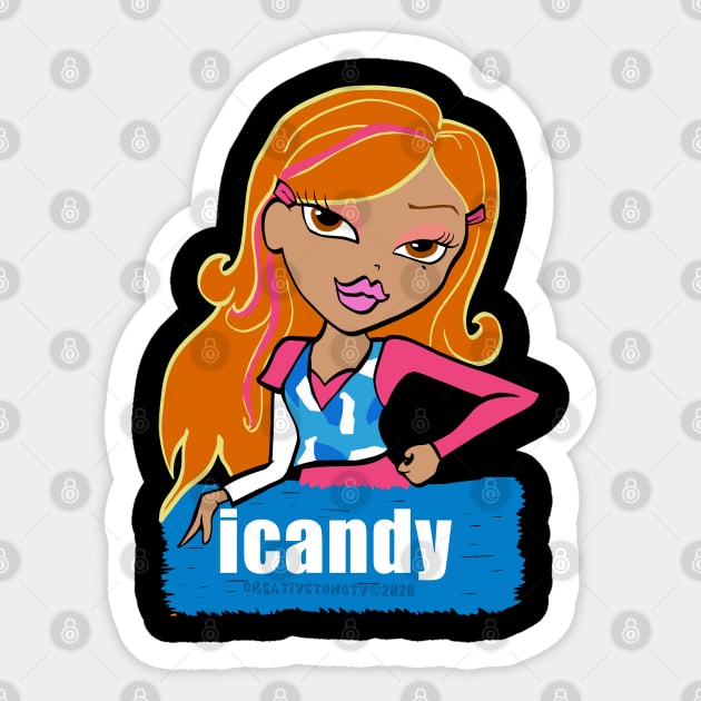 Icandy logo 2025 stickers